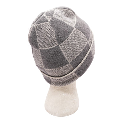 Gray Damier Heritage Beanie S00