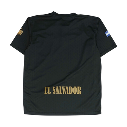 Men's Black El Salvador Short Sleeve Jersey