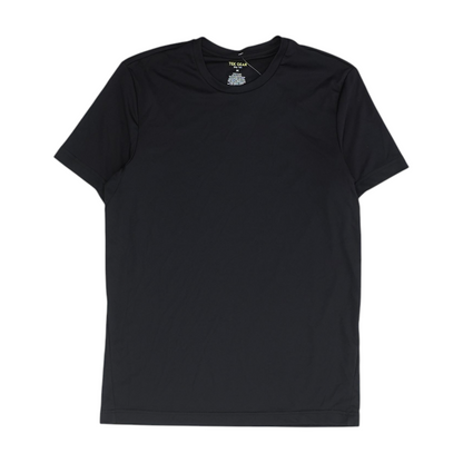 Black Solid Active T-Shirt