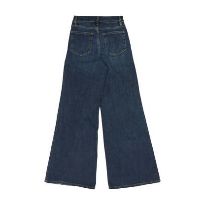 Blue Wide Leg Jeans