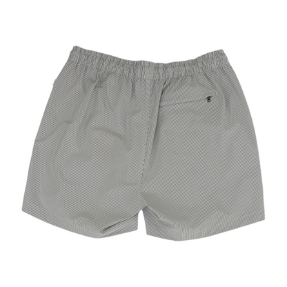 Gray Striped Swim Bottom