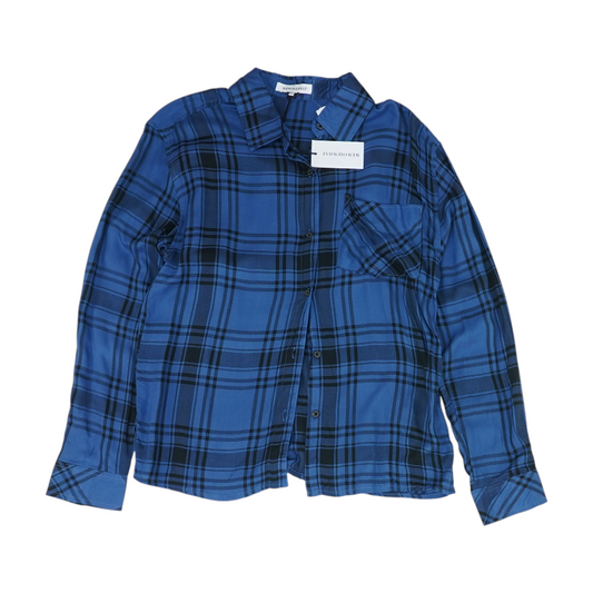 Blue Plaid Button Down