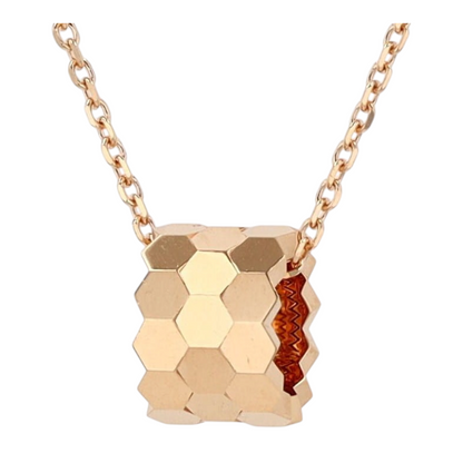18K Rose Gold Pendant Necklace