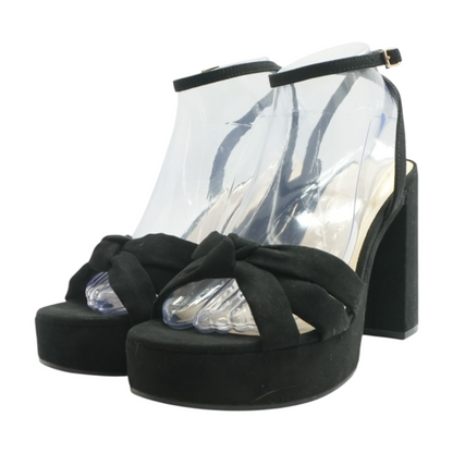 Black Block Heels
