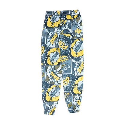 Multi Graphic Regular Pants