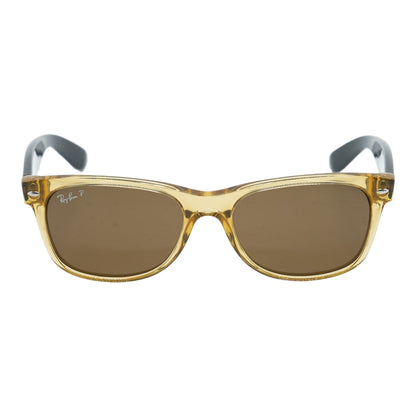 Brown New Wayfarer Oval Sunglasses