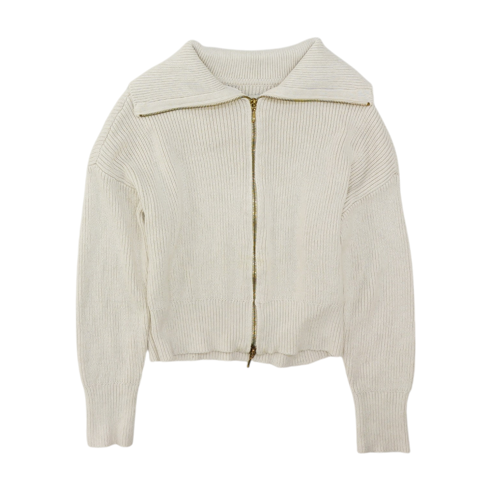 Cream Cardigan Sweater