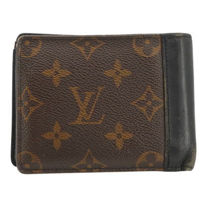 Multiple Wallet in Monogram Macassar Canvas