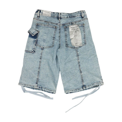 Blue Denim Shorts