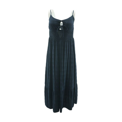 Navy Formal Midi Dress