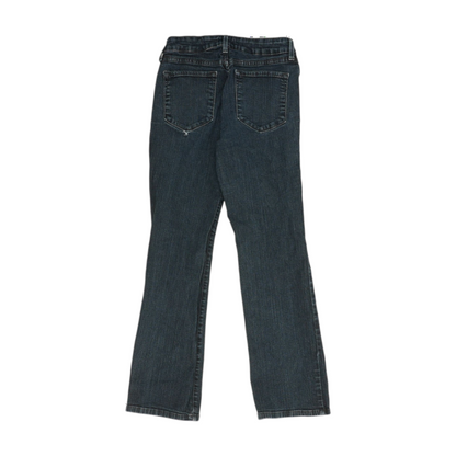 Blue Petite Bootcut Jeans