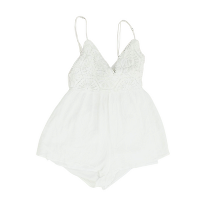 White Romper