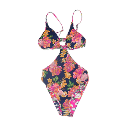 Pink Floral One-Piece