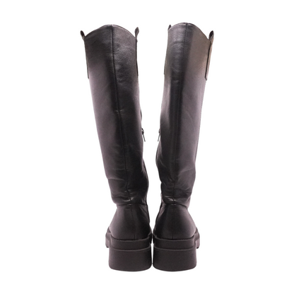 Black Knee-High Boots