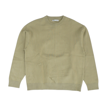 Tan Solid Pullover Sweater