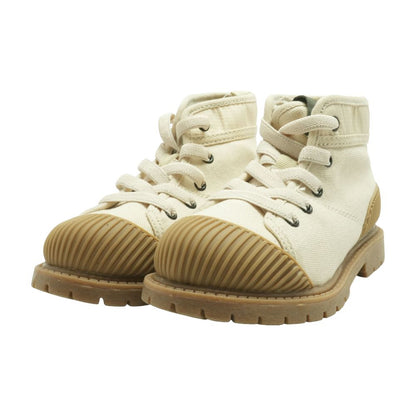 Beige Textile Toddler Shoes
