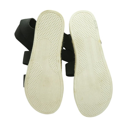 Black Flat Sandals