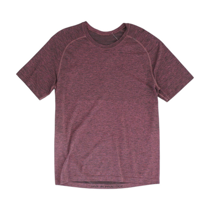 Purple Print Active T-Shirt