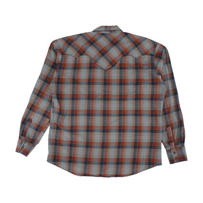 Multi Plaid Long Sleeve Button Down