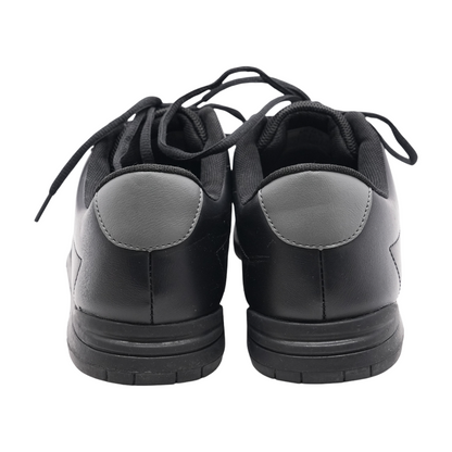Black Low-Top Athletic Shoes