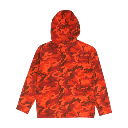 Red Camo Hoodie Pullover