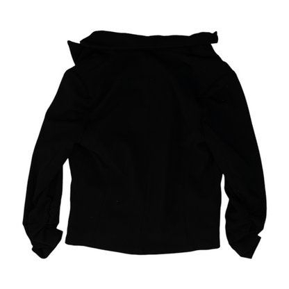 Black Solid Blazer