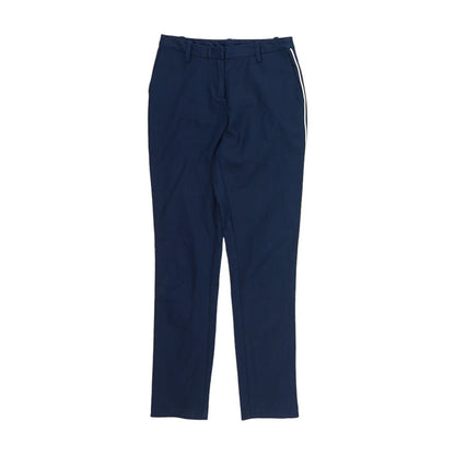 Navy Solid Chino Pants