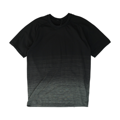 Black Color Block Active T-Shirt