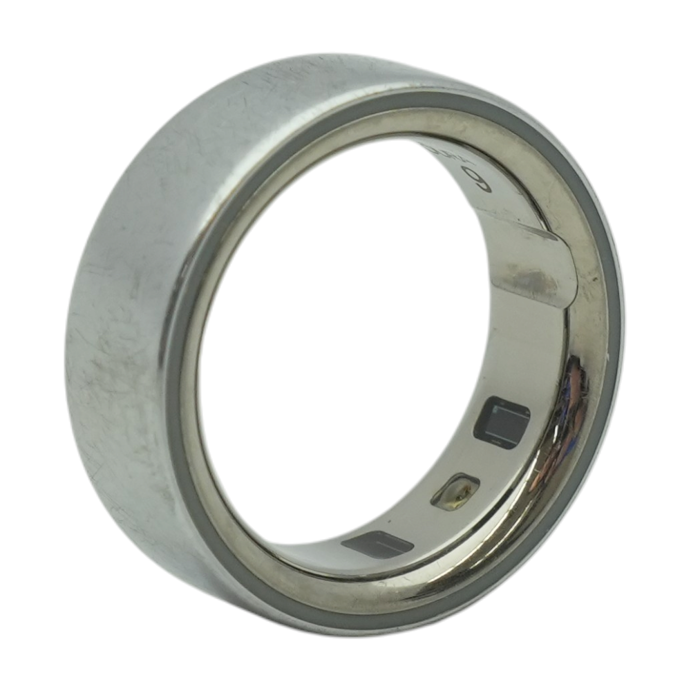 4th Gen Metallic Silver Smart Ring