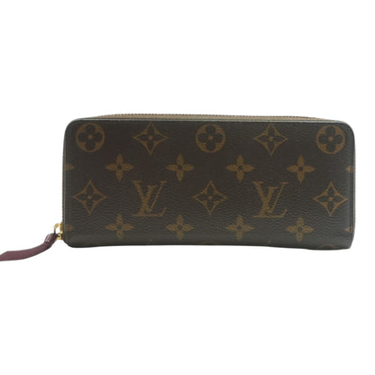 Clémence Wallet In Monogram Coated Canvas