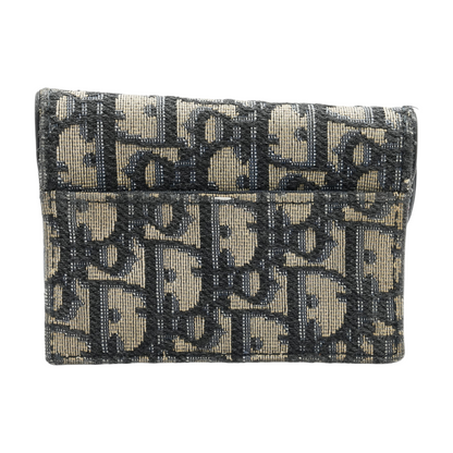 Saddle Bloom Card Holder in Blue
