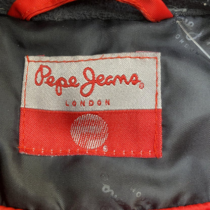 Vintage Red Y2K Belted Winter Jacket