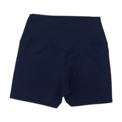 Navy Solid Active Shorts
