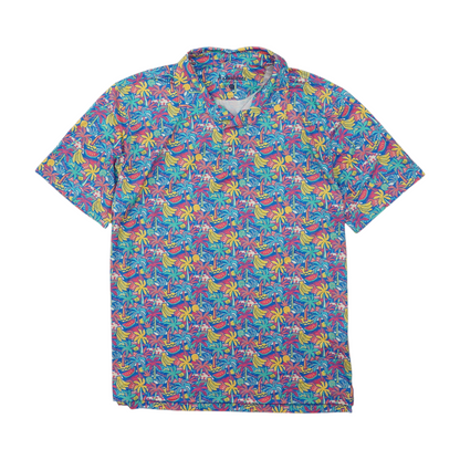 Multi Graphic Short Sleeve Polo