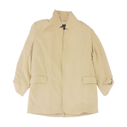 Tan Solid Blazer