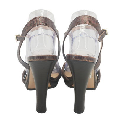 Brown Platform Heels