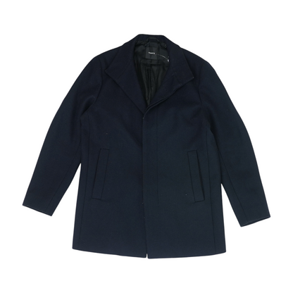 Navy Solid Coat