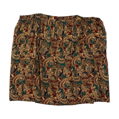Vintage Multi Plus Paisley Midi Skirt – Image 2