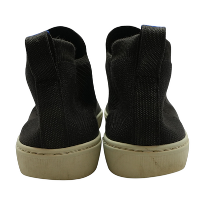 Brown Mid-Top Athletic Shoes