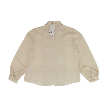Beige Button Down
