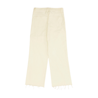 White Straight Jeans