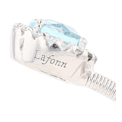 Sterling Silver Aquamarine Cuff Bracelet
