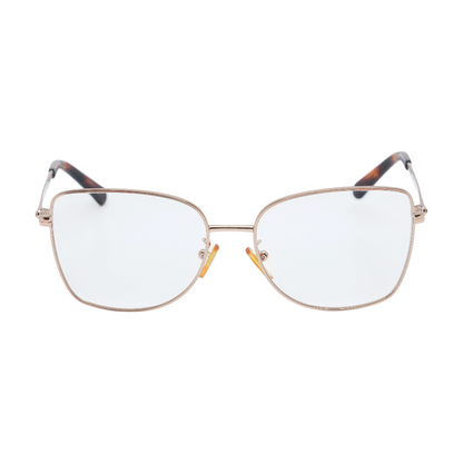 Gold Memphis Oversized Prescription Eyewear