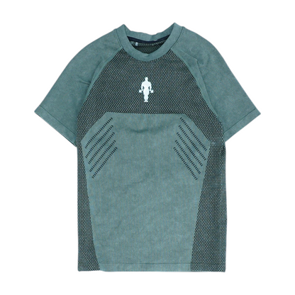 Green Print Active T-Shirt