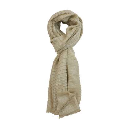 Gold Polyester Scarf