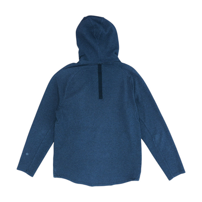 Gray Solid Hoodie Pullover