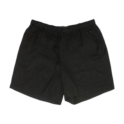 Black Plus Solid Chino Shorts