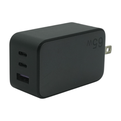 65W 3-Port USB-C/USB-A Charging Block