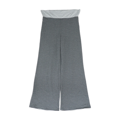 Gray Striped Pants