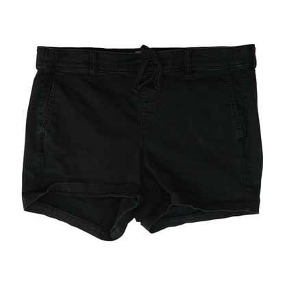 Black Plus Solid Chino Shorts